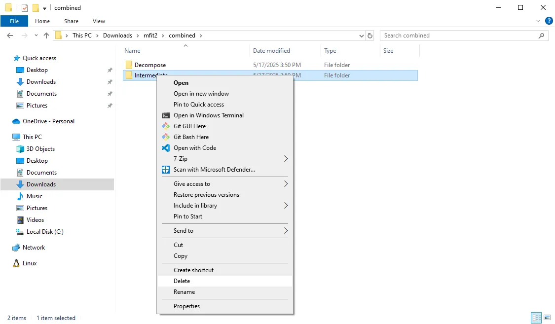 MFit screenshot 2